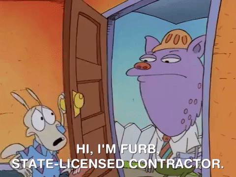 Hi, I'm furb, Stat-licensed contractor