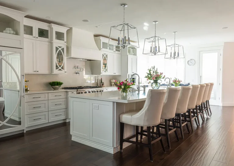 kitchen island with seating