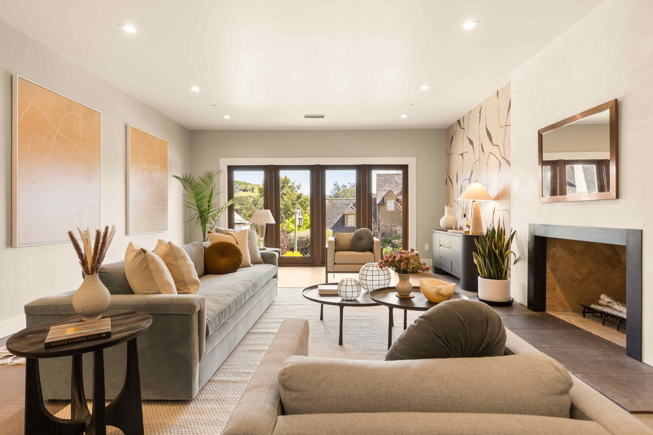 Living Room Design Pleasanton