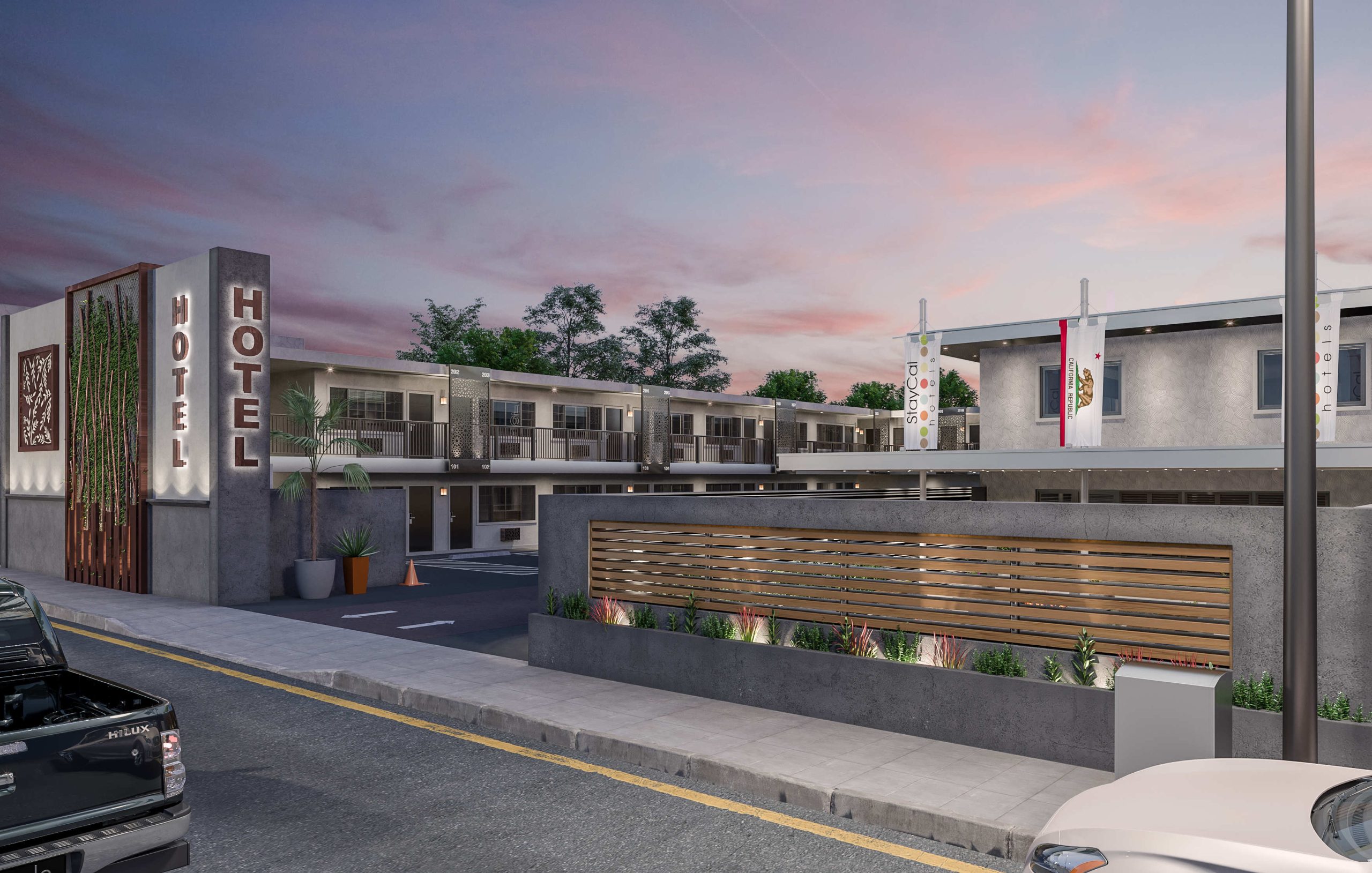 Motel Renovation Modern